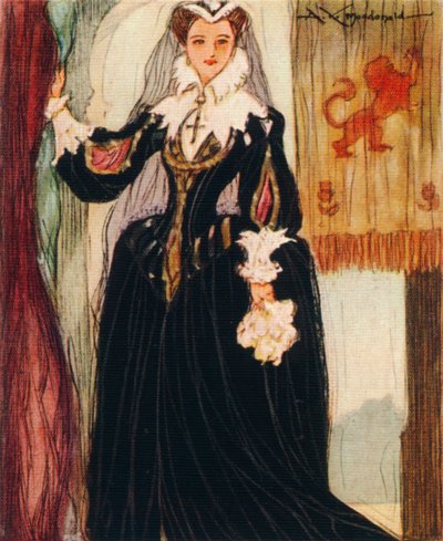 メアリー、スコットランドの女王、1542-1587年、1937年 作： Alexander K. MacDonald
