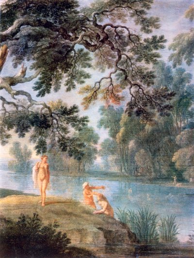 Nymths入浴、詳細、c1620-1652 作： Alexander Keirincx