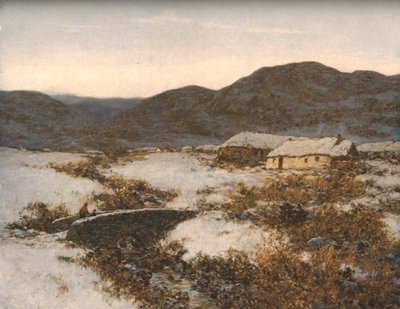 Winter Twilight、c1904、c1930。 作： Alexander Kellock Brown