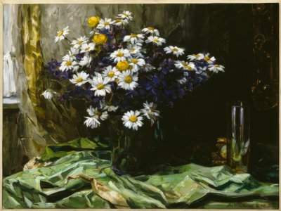 A.コエステル、花のある静物 作： Alexander Köster