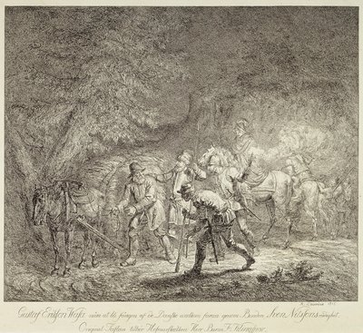 麦わら荷姿のグスタフ・ヴァーサ 作： Alexander Lauréus