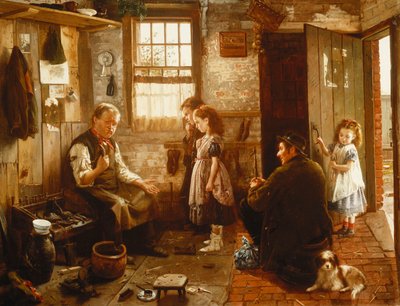 不安な瞬間、1871 作： Alexander M. Rossi