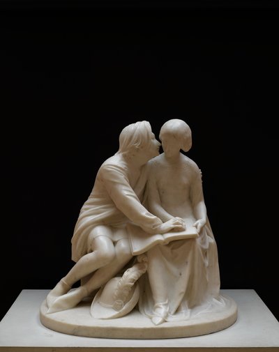 パオロとフランチェスカ、1852 作： Alexander Munro