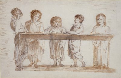 合唱団（紙に鉛筆とクレヨン） 作： Alexander Nasmyth