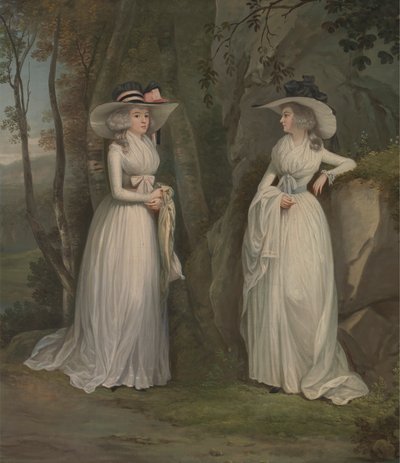 Leonor e Margaret Ross 作： Alexander Nasmyth