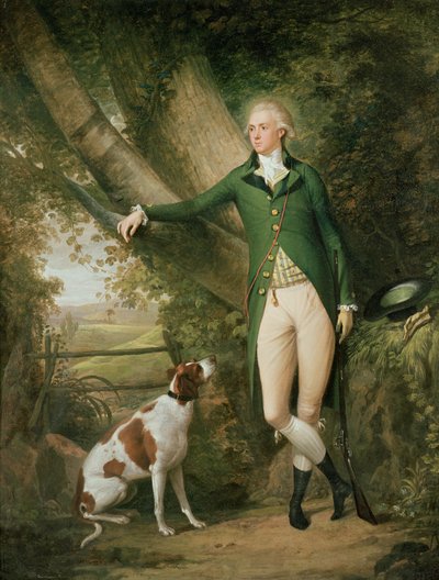ロチェスターとシャドウィックのジョン・コックバーン・ロスの肖像 作： Alexander Nasmyth