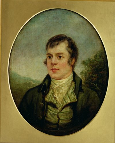 ロバート・バーンズ 作： Alexander Nasmyth