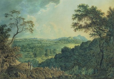 コーストフィンヒルからのエディンバラの眺め 作： Alexander Nasmyth
