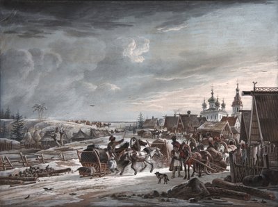 1825年冬 作： Alexander Osipovich Orlowski