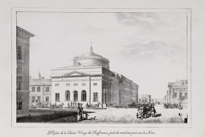 1820年代のサンクトペテルブルクのシリーズビューを悲しむすべての人の喜びの教会 作： Alexander Pluchart