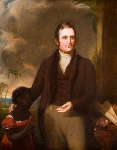 ジョセフ・スタージの肖像、1800～1850年。 作： Alexander Rippingille