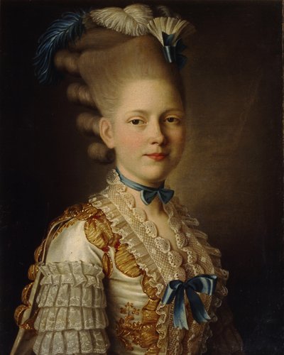 伯爵Khの肖像。オボレンスカヤ、1776年頃 作： Alexander Roslin