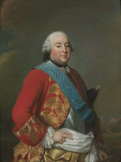 オルレアン公爵、ルイ・フィリップ1世（1725-1785）の肖像」 ロズリン、アレクサンダー（アレクサンドル）（1718-1793）作。キャンバスに油彩、1770年頃サイズ：116x88cmストックホルム国立博物館 作： Alexander Roslin