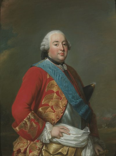 ルイフィリップ1世の肖像1725-1785、デュスドオルレアン、1770年頃 作： Alexander Roslin