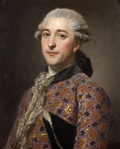 ウラジミールボリソビッチゴリツィン王子の肖像1731〜1799年、1762年 作： Alexander Roslin