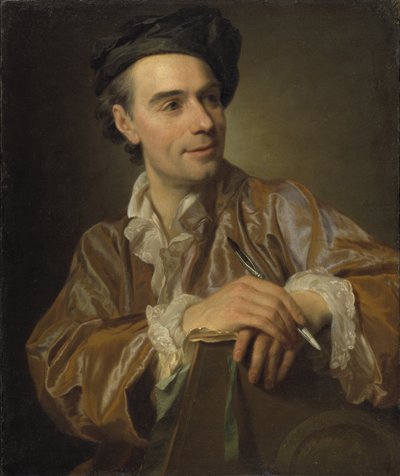 画家クロードジョセフヴェルネの肖像 作： Alexander Roslin