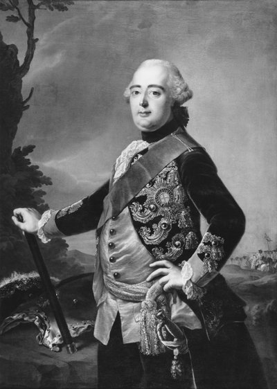 ヘッセンカッセル王子選挙人フレデリック2世、1785年頃 作： Alexander Roslin