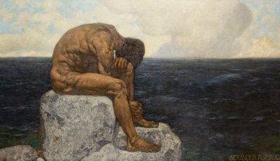 オデュッセウス 故郷への憧れ、1924年以前。 作： Alexander Rothaug