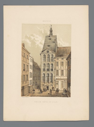 マーストリヒトの旧市庁舎 Ancien Hôtel-de-ville (オブジェクトのタイトル) モニュメント デ マーストリヒト (シリーズ タイトル) 作： Alexander Schaepkens