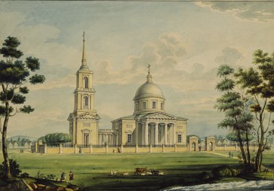 アフティルカ邸、1827年 作： Alexander Sergeyevich Kutepov