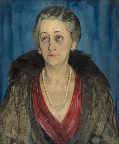 ポーランドの女性の肖像 [ポシュナンスカ男爵夫人] 作： Alexander Stuart Hill