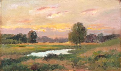 ブランディワインで（キャンバスに油彩） 作： Alexander Theobald van Laer