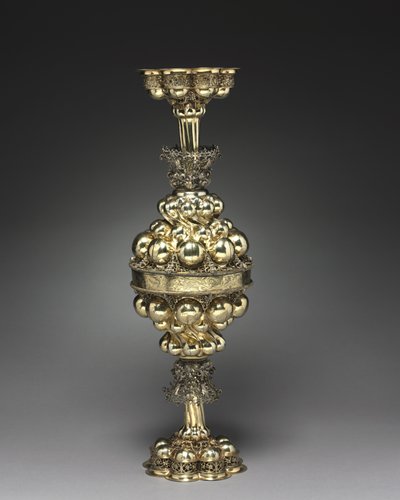 ダブルゴブレット、c.1614-1632 作： Alexander Treghart