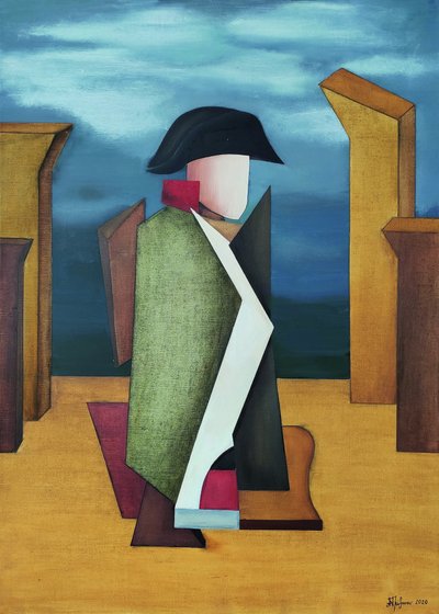 抽象的な軍人像 作： Alexander Trifonov