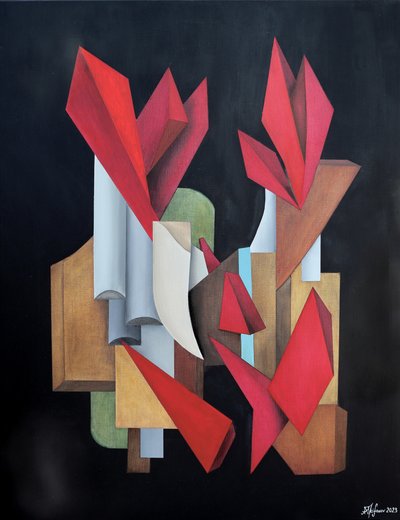 鮮やかな幾何学模様 作： Alexander Trifonov