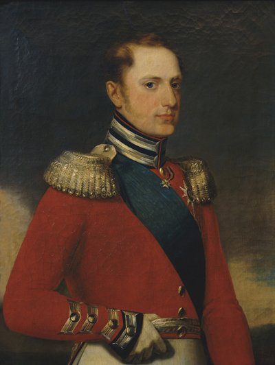 ニコラス1世皇帝の肖像I 1796-1855、1829 作： Alexander Vasilyevich Polyakov