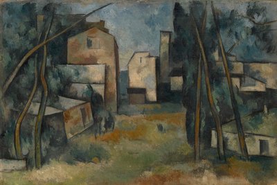 町の郊外、1919 作： Alexander Vasilyevich Shevchenko