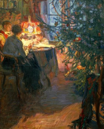 家族のクリスマスツリー 作： Alexander Viktorowitsch Morawow