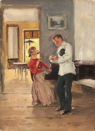 宣言、1885 作： Alexander Vladimirovich Makovsky