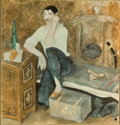 自画像 作： Alexander Wassiljewitsch Schewtschenko