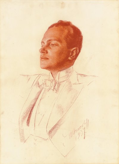 肖像画、1937 作： Alexander Yakovlev