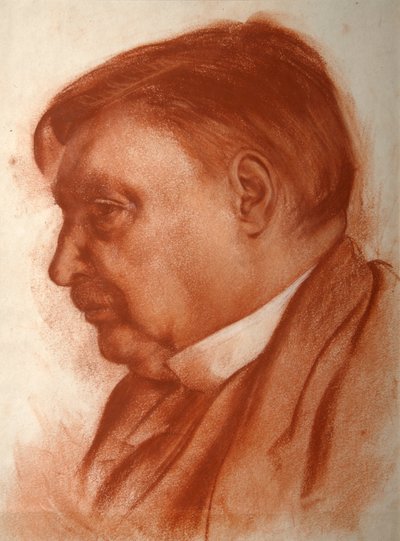 作曲家アレクサンドル・グラズノフの肖像、1865～1936年。 作： Alexander Yevgenyevich Yakovlev