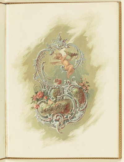 マリウス・プティパとリッカルド・ドリゴによるバレエ「ラ・パール」のプログラム、1896年。 作： Alexander von Hohen