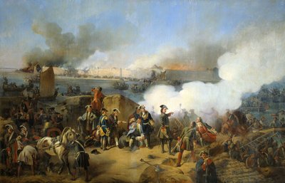 1846年10月11日、ロシア軍によるスウェーデンのヨーテブルグ要塞の嵐。 作： Alexander von Kotzebue