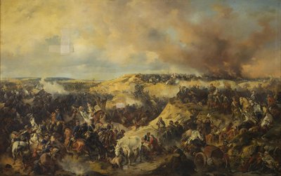 1759年1848年8月12日のクナースドルフの戦い 作： Alexander von Kotzebue