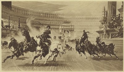 戦車レース（グラビア） 作： Alexander von Wagner