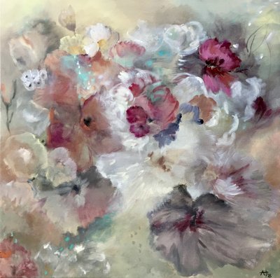 夢のような花の情景 作： 