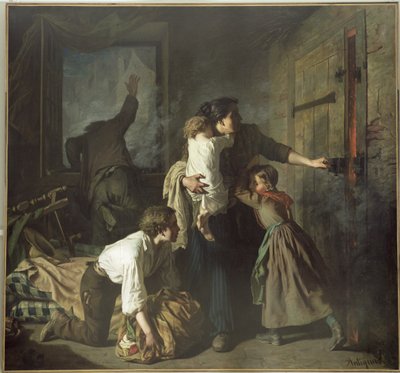 火、1850 作： Alexandre Antigna