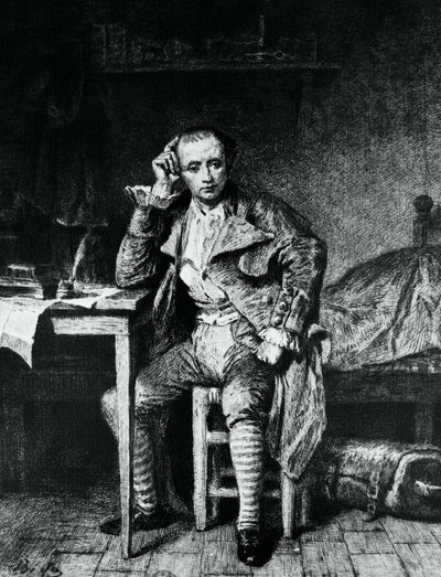 Retrato de Andre Marie Chenier (Istambul 作： Alexandre Bida