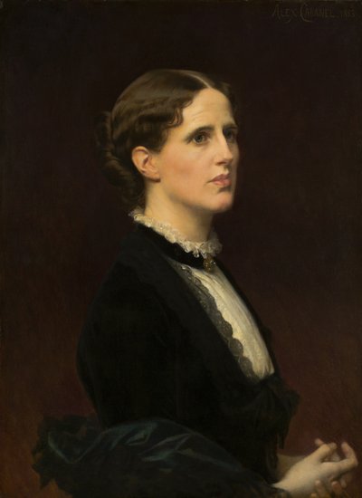 ジョージナ・シュイラー、1883 作： Alexandre Cabanel