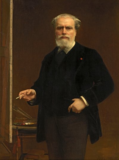 自画像 作： Alexandre Cabanel