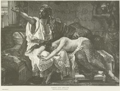 タマルとアブサロム 作： Alexandre Cabanel