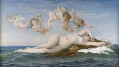 ヴィーナスの誕生 作： Alexandre Cabanel