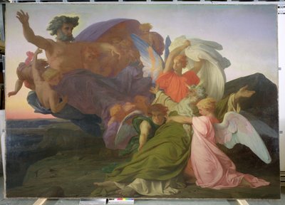 モーセの死、1851年（225067も参照） 作： Alexandre Cabanel