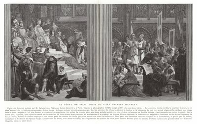 セントルイスの治世、または彼の偉業 作： Alexandre Cabanel