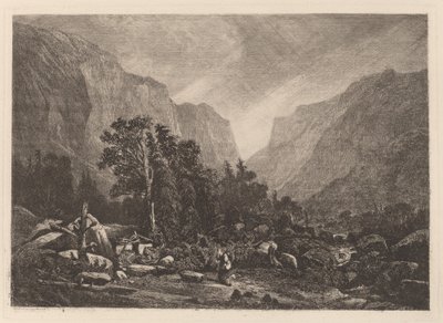 廃墟の家のカップル 作： Alexandre Calame